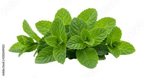 fresh mint leaves