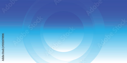 Gradient background. Abstract circle papercut smooth color composition. Vector
