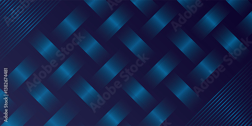blue dynamic abstract vector background with diagonal lines. Trendy classic color. 3d cover business presentation banner for sale evening party event. vector