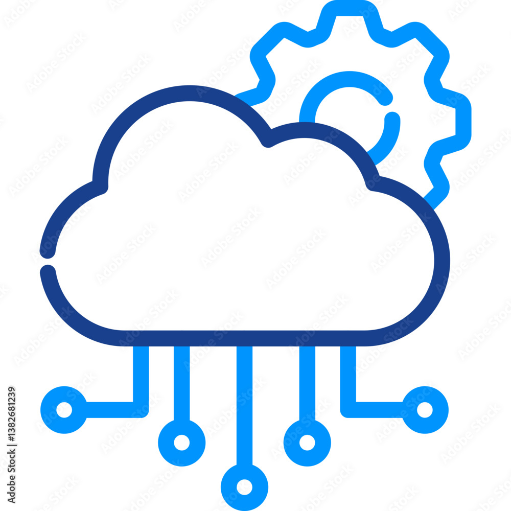 Cloud Computing Icon Cloud Computing Icon