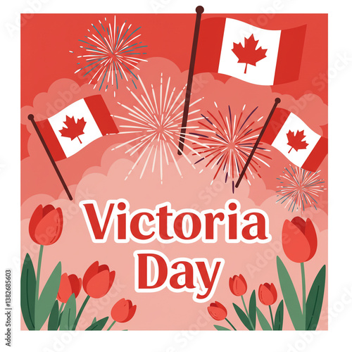 Festive Victoria Day Scene ...