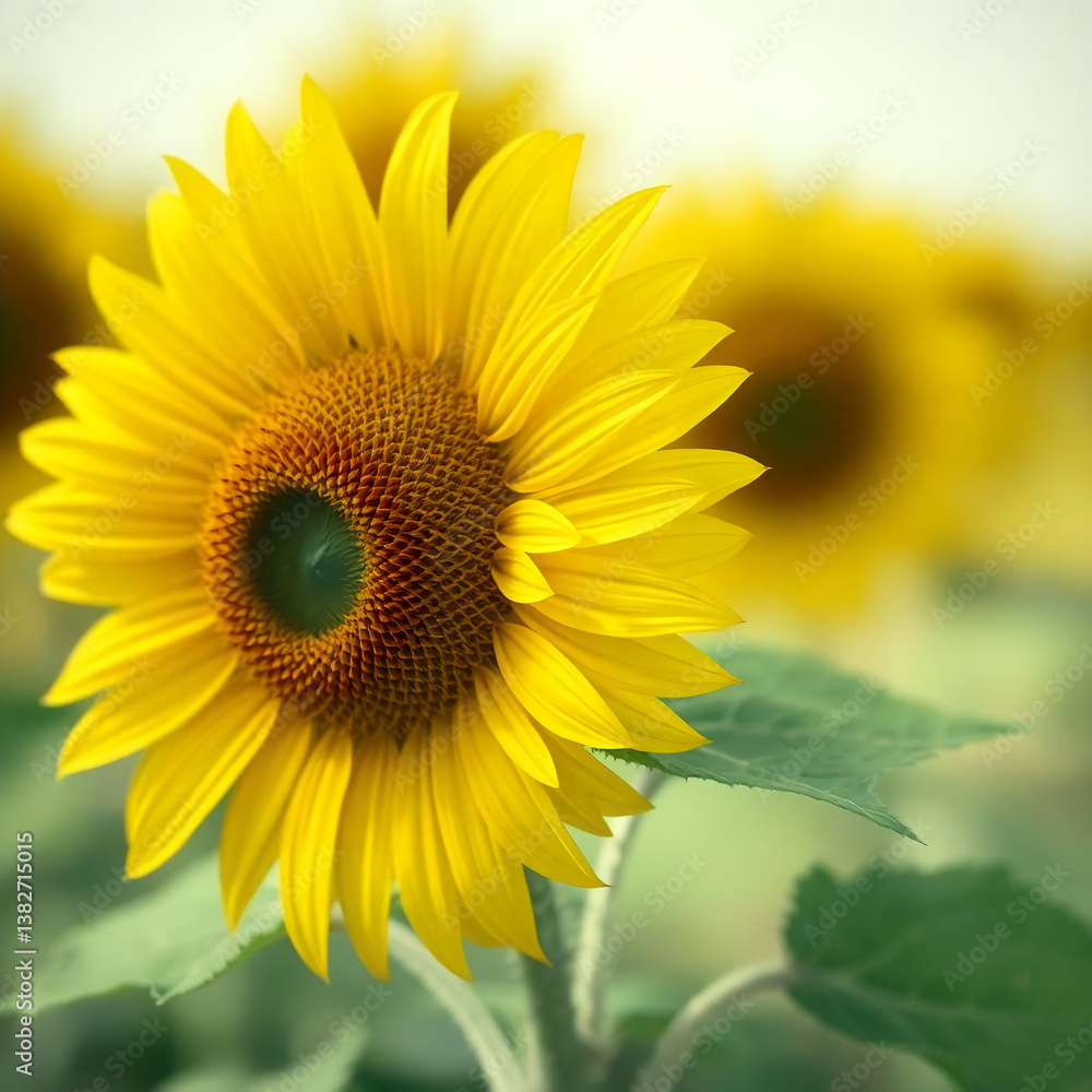 Obraz premium sunflower in the garden