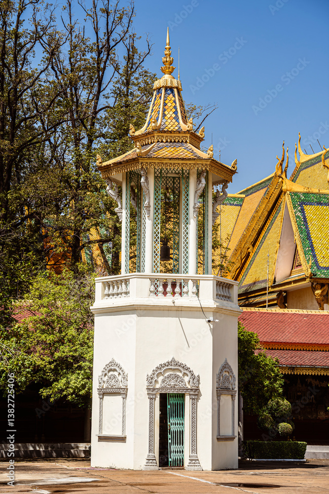 Phnom Penh Royal Palace, Cambodia