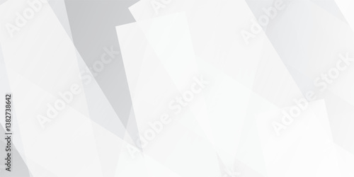 Stylized Abstract Surface Featuring Clean Glossy Squares in Soft Grey and Crisp White, Defined by a Detailed Geometric Motif and a Smooth, Refined Texture