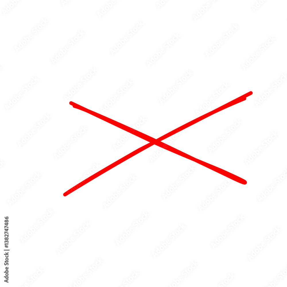 Cross Out The Line Cross Out The Line