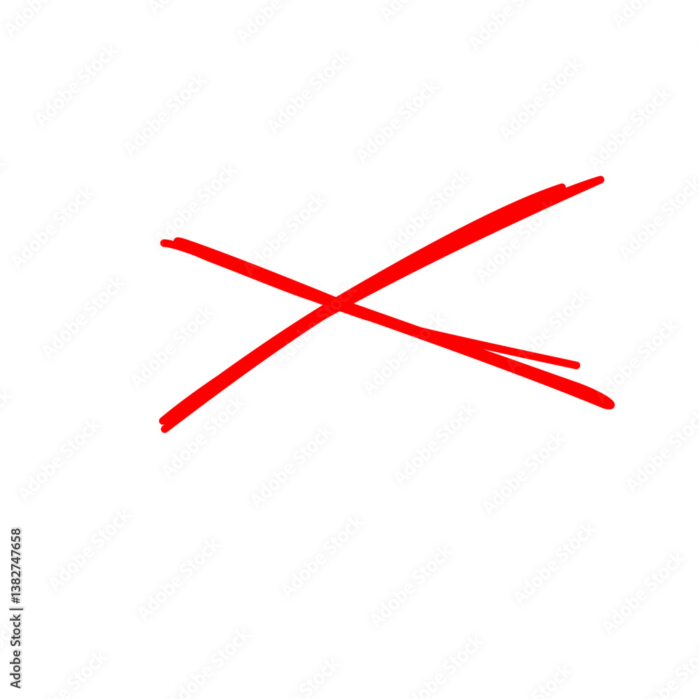 Cross Out The Line Cross Out The Line