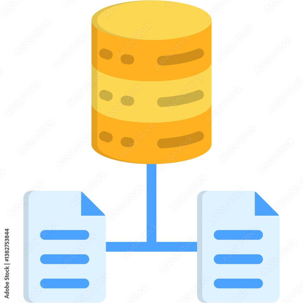 Fototapeta premium Data Storage Icon