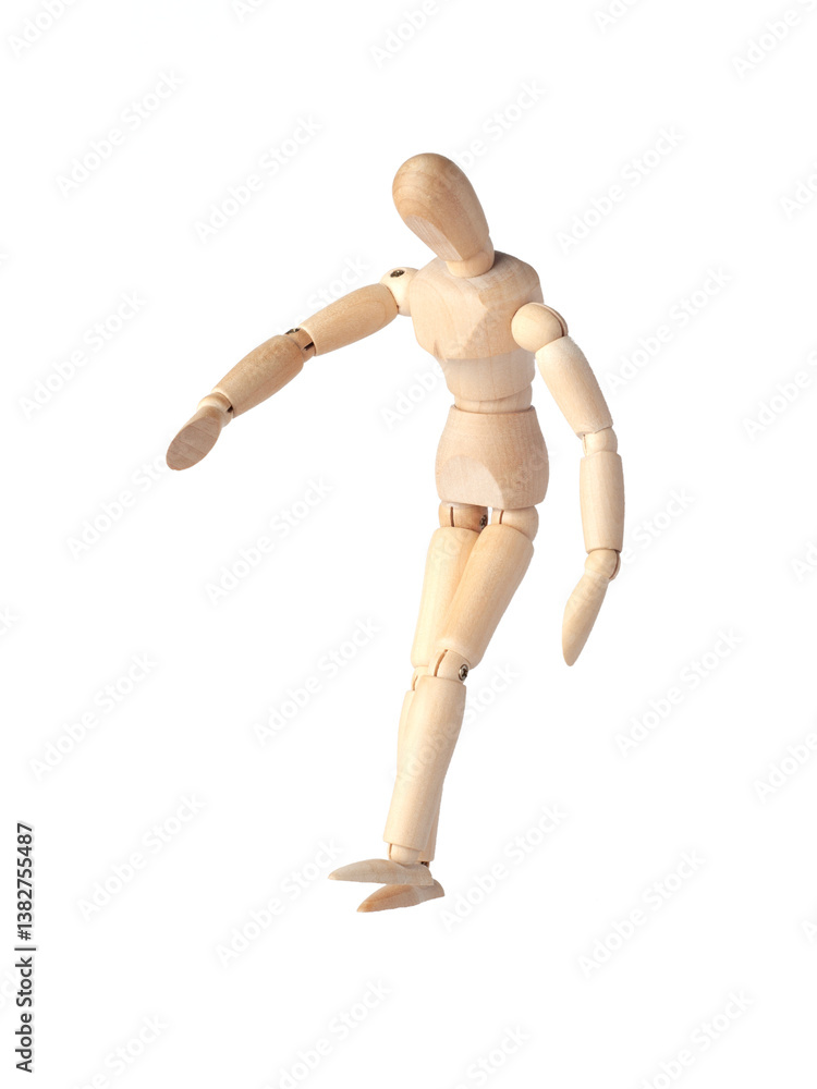 A Wooden dummy stands tall, perfectly balanced like a Poseable figure. This Articulated mannequin and Wooden model captures a stable pose, ideal for artists and creating dynamic sketches. A Wooden dummy stands tall, perfectly balanced like a Poseable figure. This Articulated mannequin and Wooden model captures a stable pose, ideal for artists and creating dynamic sketches.
