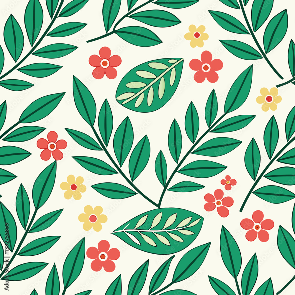 seamless floral pattern seamless floral pattern