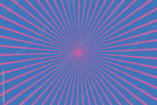 Abstract Creative concept comics pop art style blank layout template with clouds beams and isolated dots pattern on background.