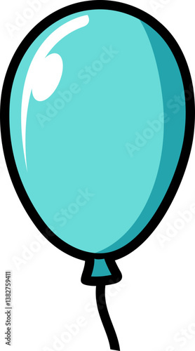 party balloon vector