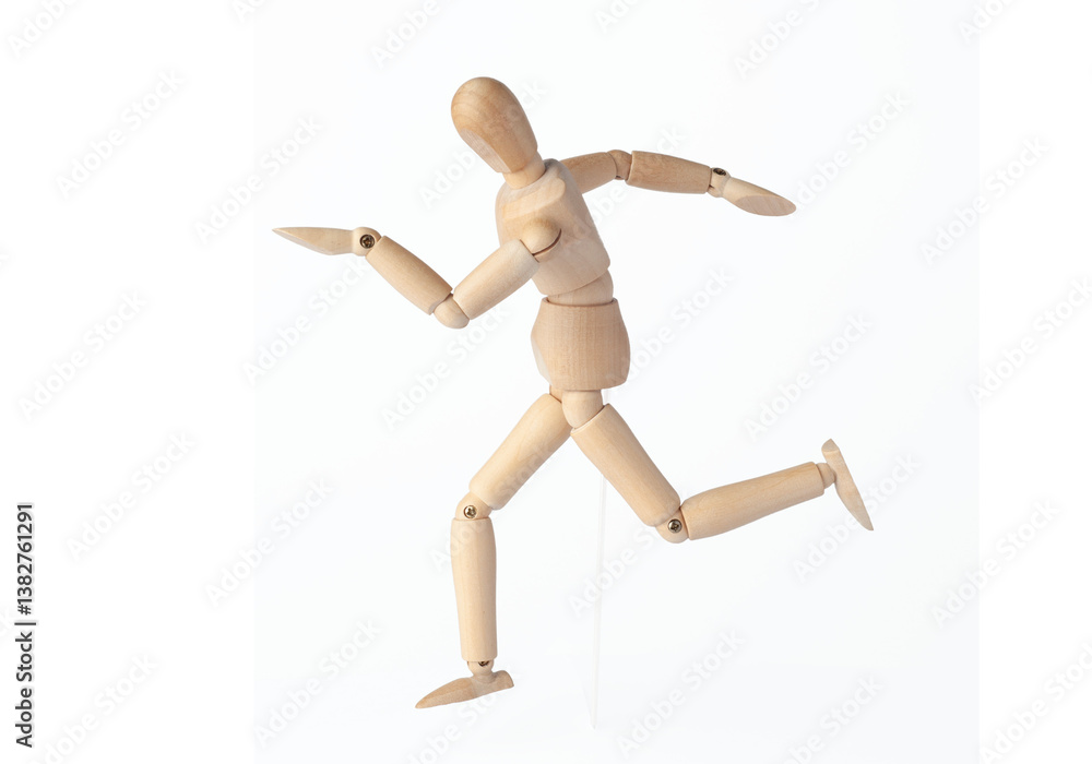 Articulated mannequin and Wooden model captures lifelike motion, perfect for artists and dynamic sketches. A Wooden dummy takes its first steps, moving like a Poseable figure. This Articulated mannequin and Wooden model captures lifelike motion, perfect for artists and dynamic sketches. A Wooden dummy takes its first steps, moving like a Poseable figure. This