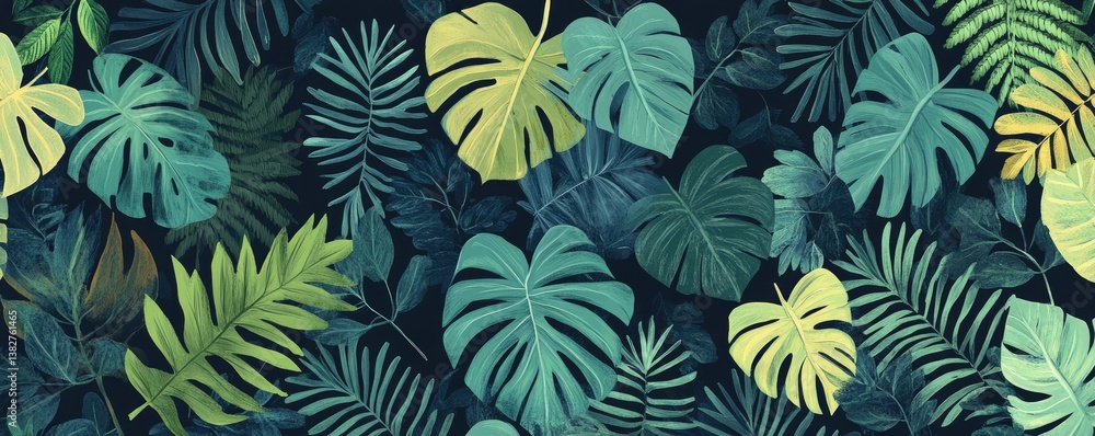 Tropical Leaf Pattern Tropical Leaf Pattern