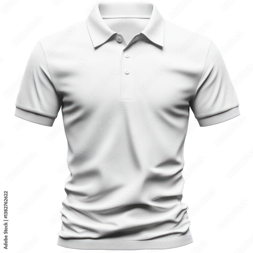 Fototapeta premium polo shirt template