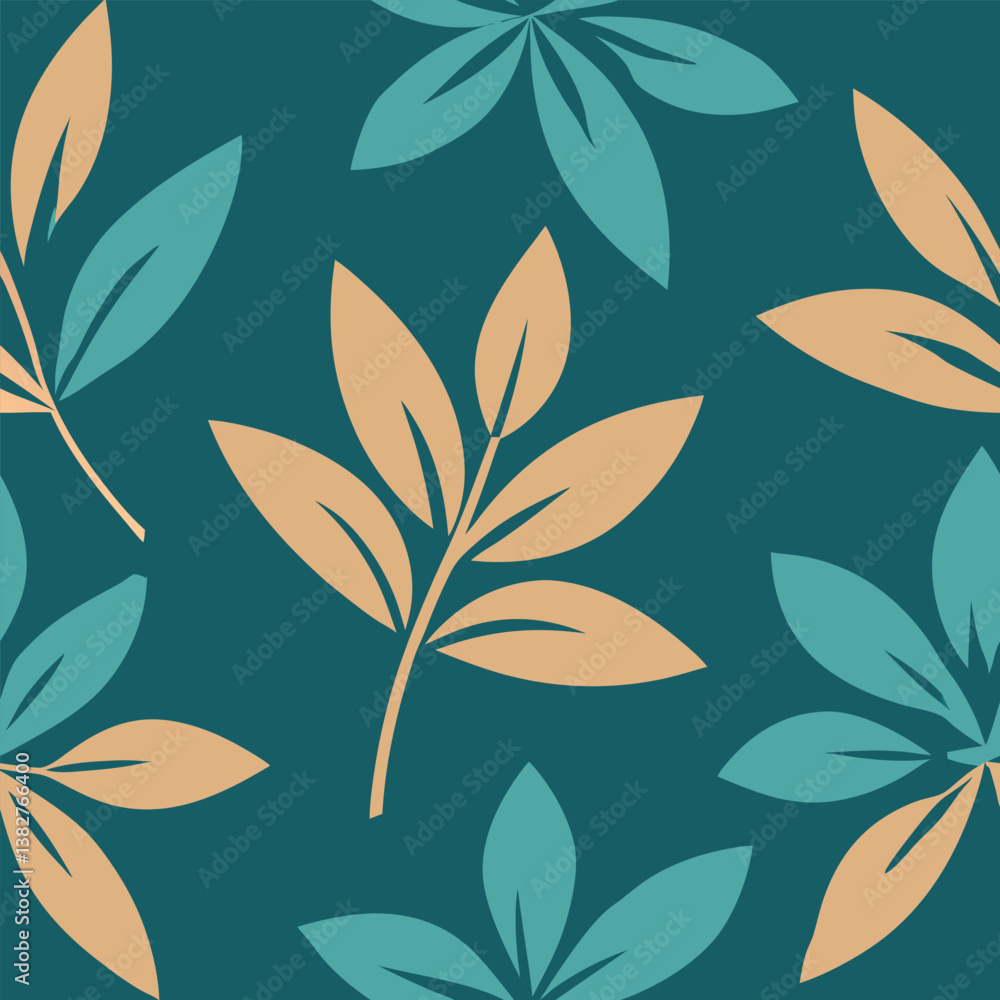 Fototapeta premium seamless floral pattern