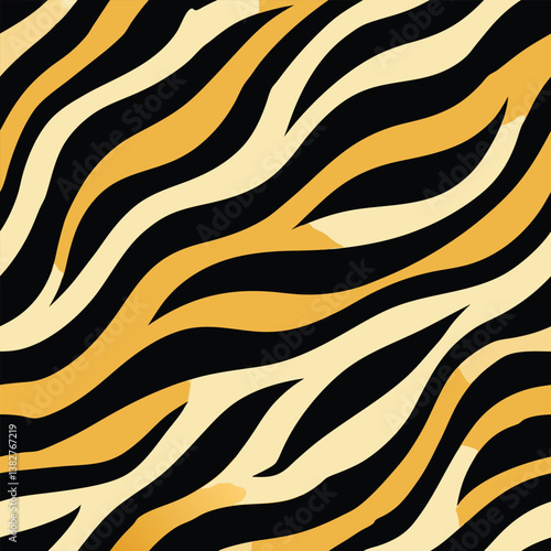 tiger skin pattern
