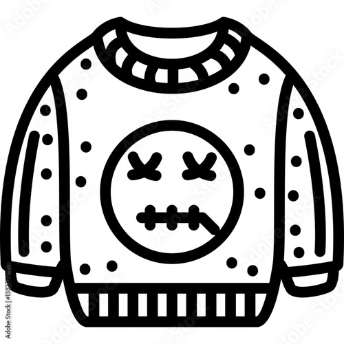 Zipper Mouth Icon