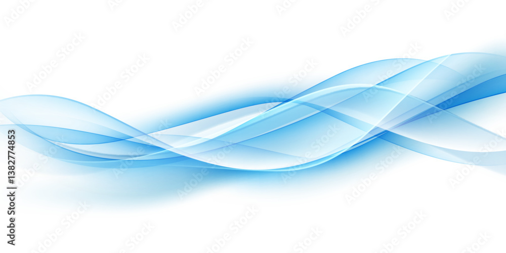 Blue waves abstract background, modern design, vector illustration Blue waves abstract background, modern design, vector illustration