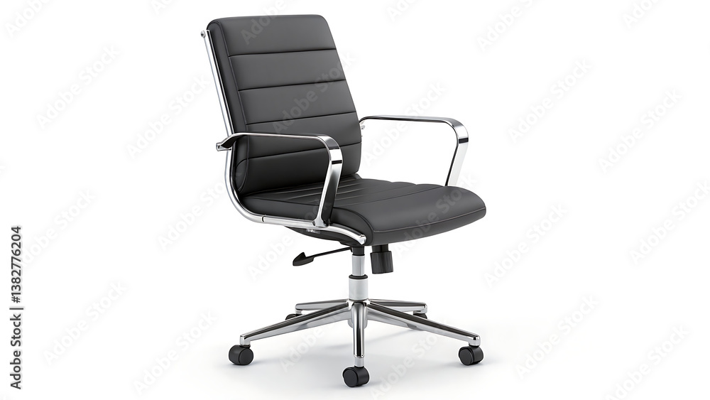 A sleek and ergonomic task chair, isolated on a transparent background, offering a modern design that combines both comfort and practicality for any professional setting. A sleek and ergonomic task chair, isolated on a transparent background, offering a modern design that combines both comfort and practicality for any professional setting.