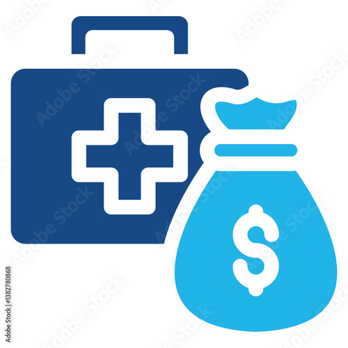 Emergency Fund Icon Element For Design