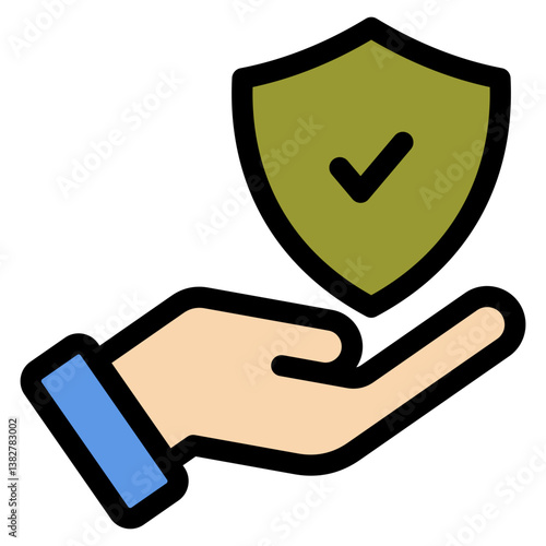 Policyholder Icon Element For Design