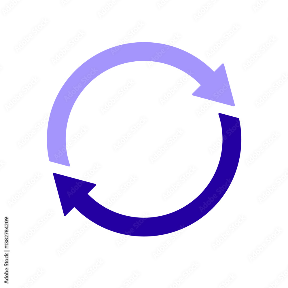 Icon a repeat, isolated against a clean background. Icon a repeat, isolated against a clean background.