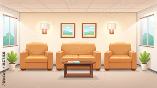 Waiting Room with Comfortable Seating