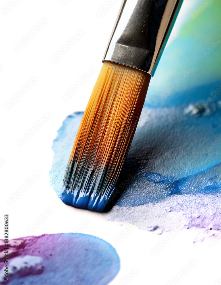 Fototapeta premium Painting brush tip