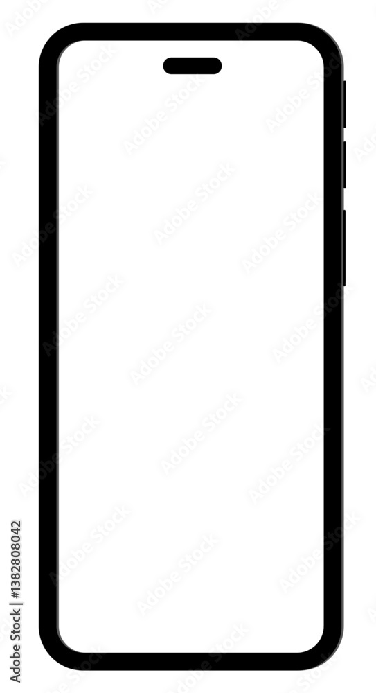 Smartphone frameless mockup. Studio shot of green screen smartphone with blank screen for Infographic Global Business web site design app, Content for technology, Clipping Path Smartphone frameless mockup. Studio shot of green screen smartphone with blank screen for Infographic Global Business web site design app, Content for technology, Clipping Path