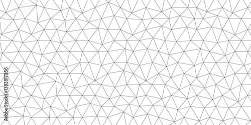 Dark gray hexagon seamless geometric polygonal repeatable pattern abstract monochrome element modern vector illustrator design in white background used as wallpaper, business card, banner, poster etc.