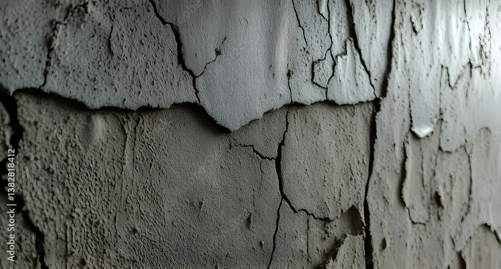 Obraz premium Cracked wall Texture