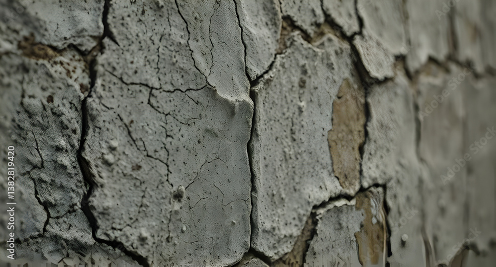 Obraz premium Cracked wall Texture