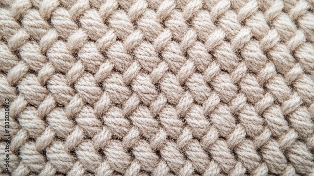 A close-up view of a textured woven fabric with a beige color, showcasing intricate patterns and fibers. A close-up view of a textured woven fabric with a beige color, showcasing intricate patterns and fibers.