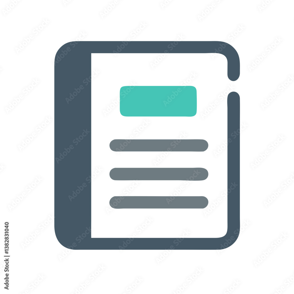 Academic Journal Icon Design Academic Journal Icon Design