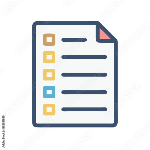  Answer Sheet Icon Design