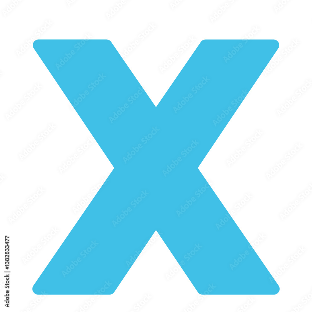 Obraz premium Cross Mark 