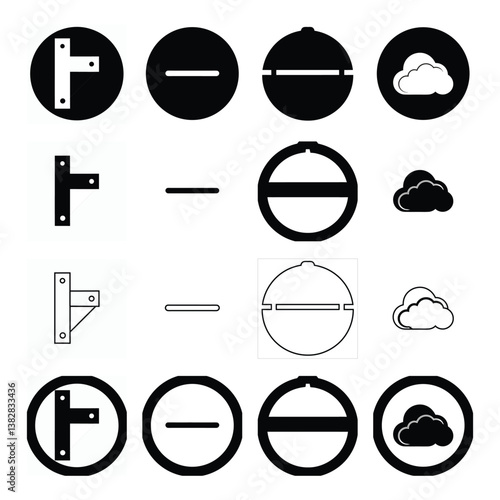 symbol icons are build on the set