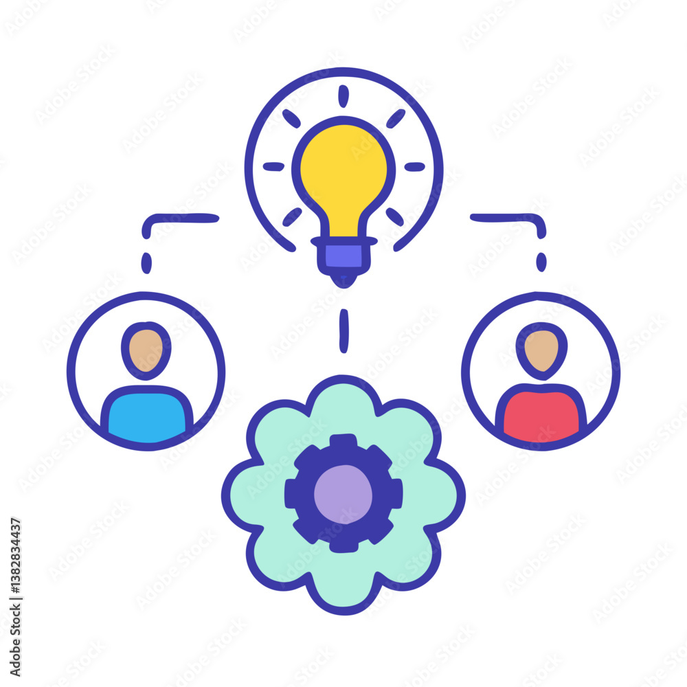 Brainstorming Icon for Ideas Brainstorming Icon for Ideas