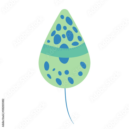 Pyridinium Dinoflagellates flat Illustration