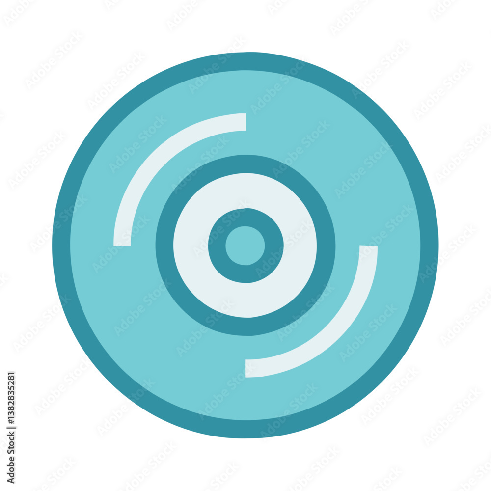CD Disk Icon for Media CD Disk Icon for Media