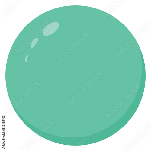Enterococcus Flat Illustration