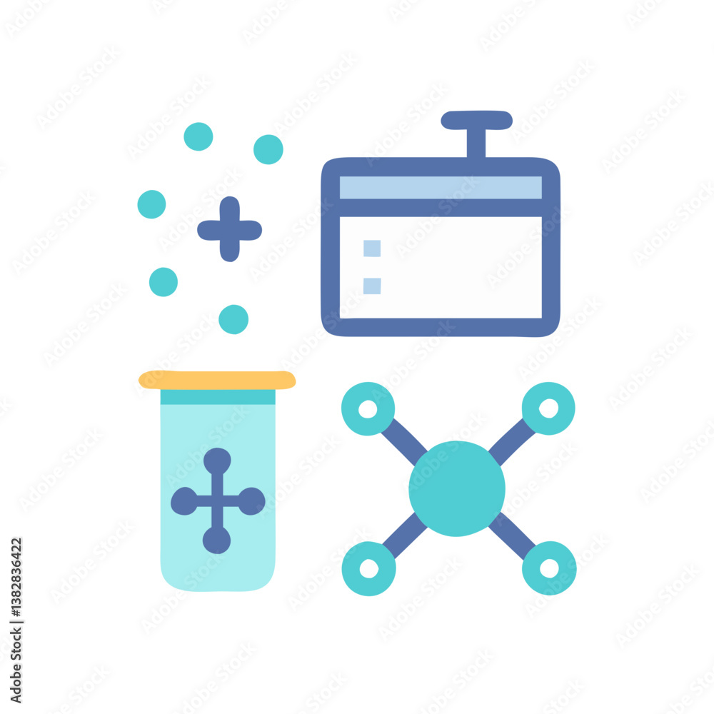 Chemistry Icon for Science Chemistry Icon for Science