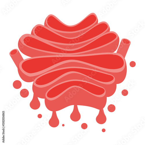 Golgi Apparatus Icon Illustration
