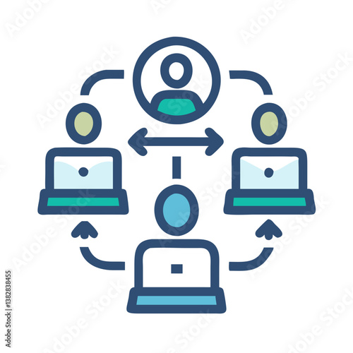  Engaging Collaborative Learning Icon