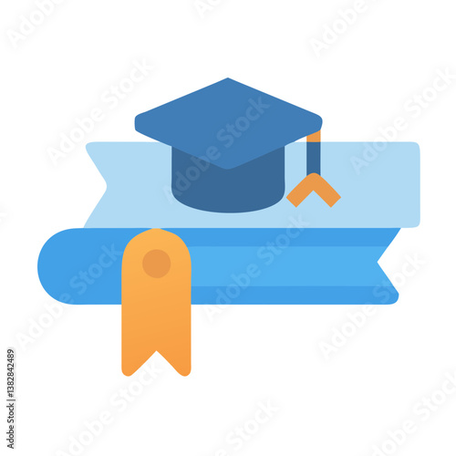 Educational Ribbon Icon Design
