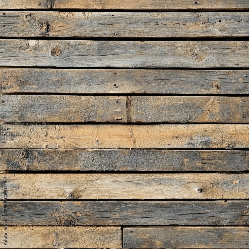 Rustic weathered wood planks background with natural grain texture and aged surface for vintage design and carpentry projects Rustic weathered wood planks background with natural grain texture and aged surface for vintage design and carpentry projects