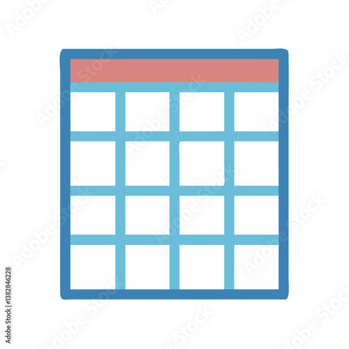 Grid Paper Icon for Crafts