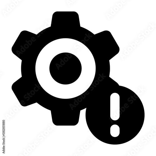 Settings Solid Style Icon