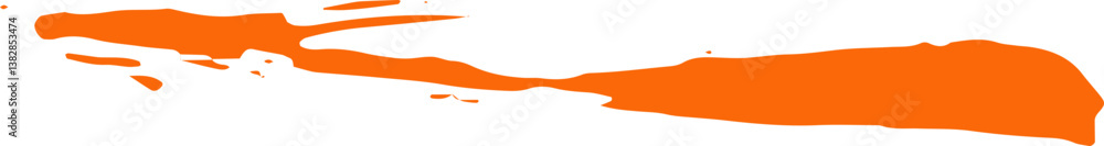 Obraz premium line Brush