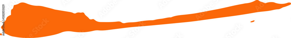 Obraz premium line Brush